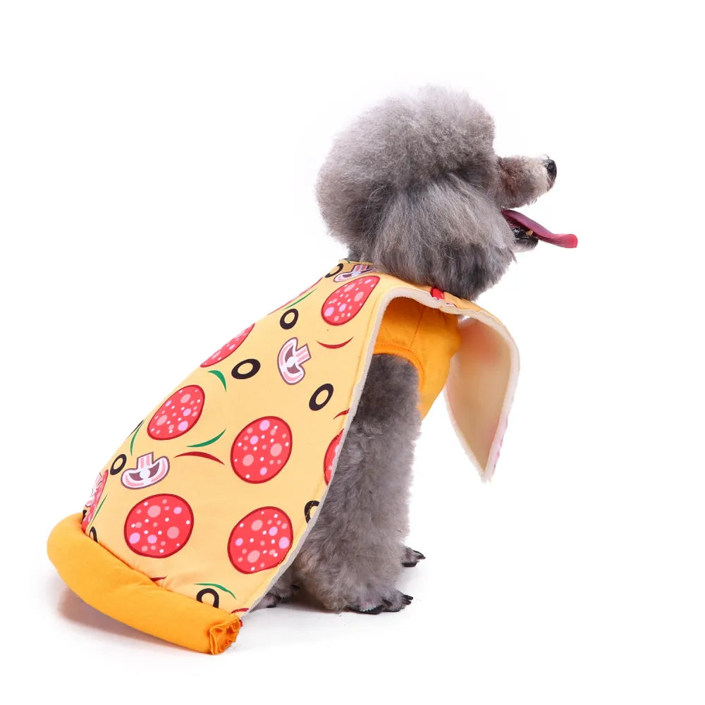 Halloween Pet Pizza Cosplay Costume
