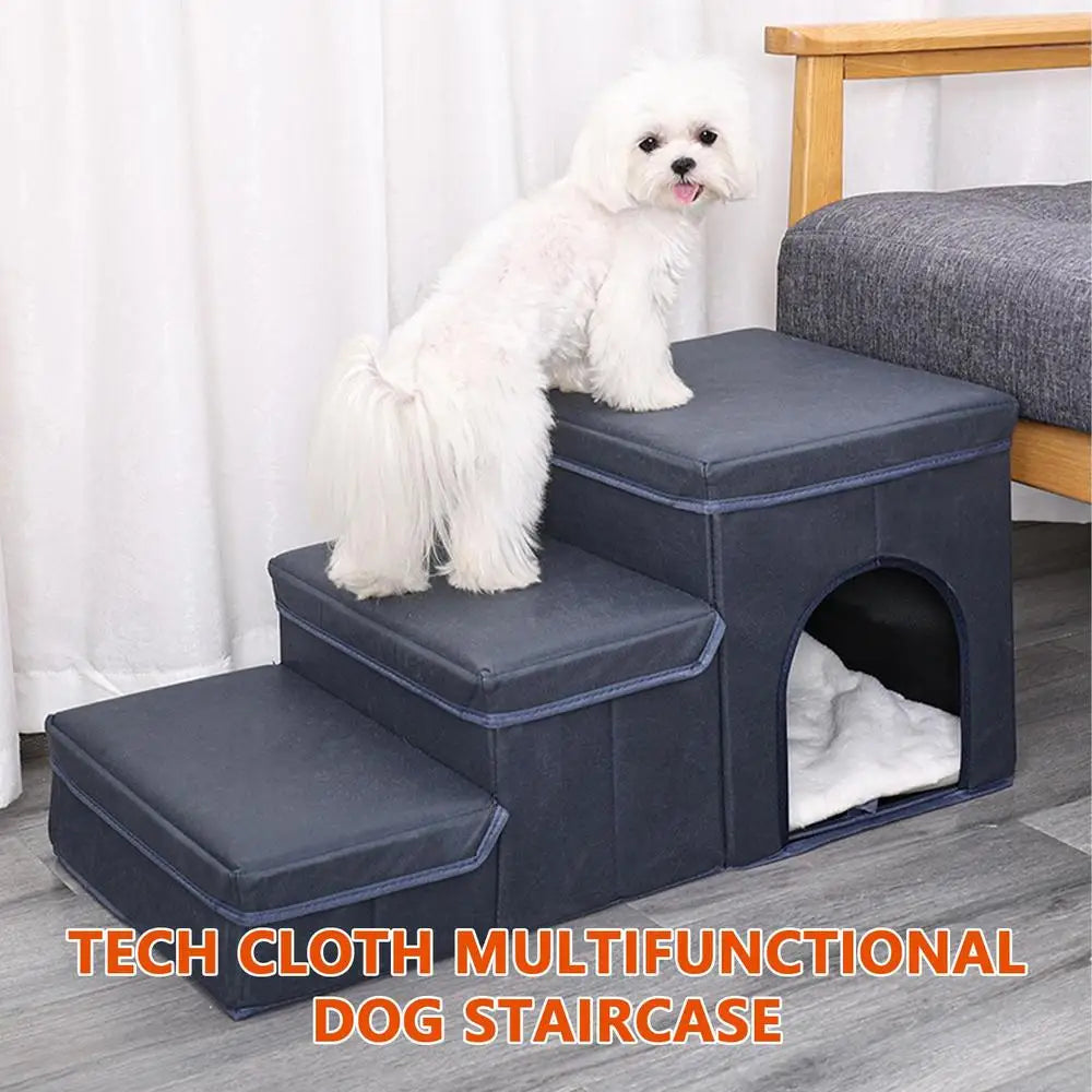 3 Steps Dog Stairs & Kennel