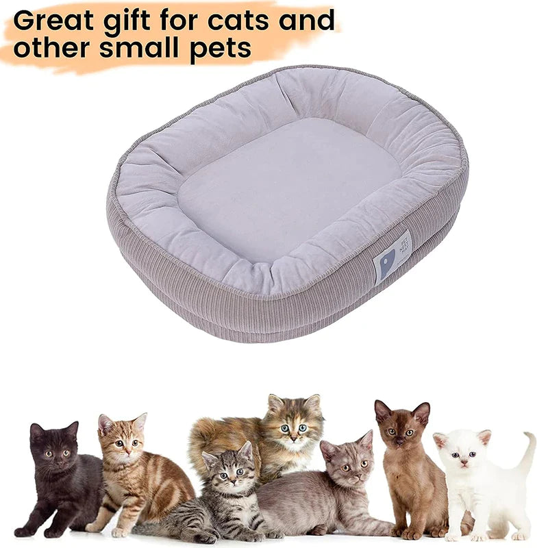 Soft Fabric Comfortable Cat Bed