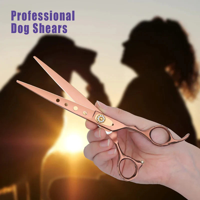 Japanese 440C Stainless Steel Dog Scissors