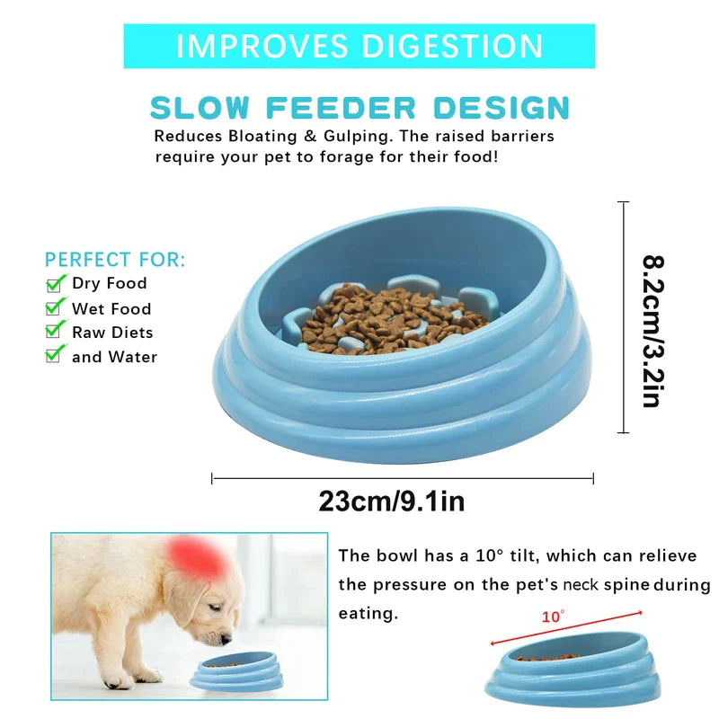 Diet Control Dog Maze Bowl