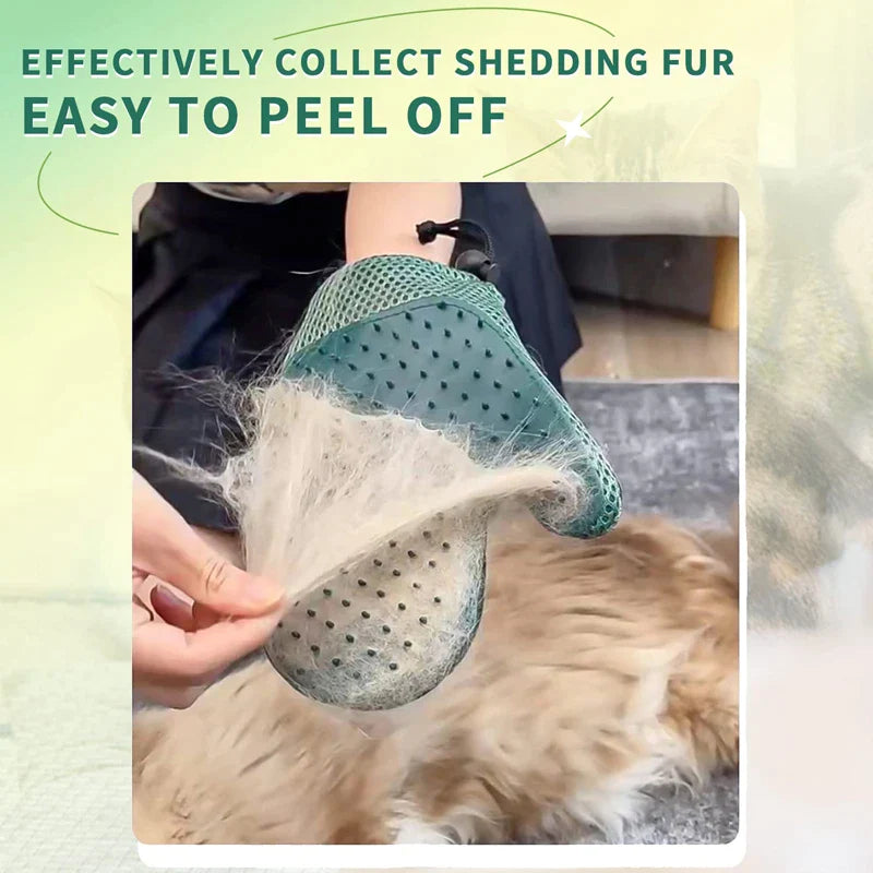 Efficient 2-in-1 Dog Hair Remover Glove