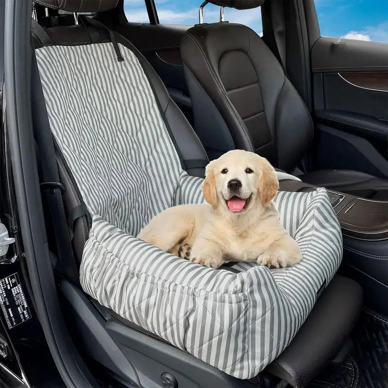 Oxford Cloth Dog Car Bed Booster