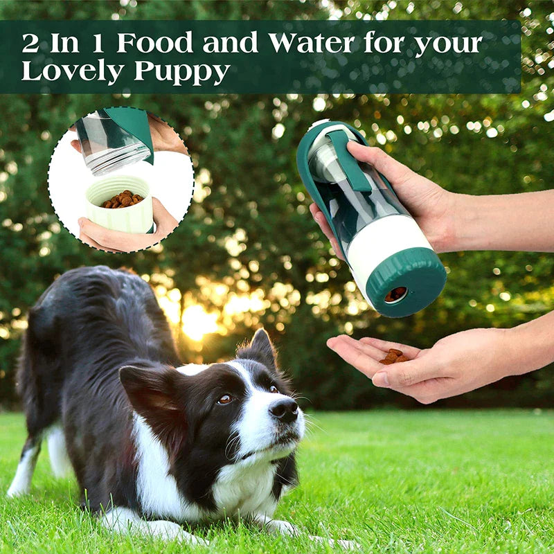 2 In 1 Leakproof Dog Water Bottles
