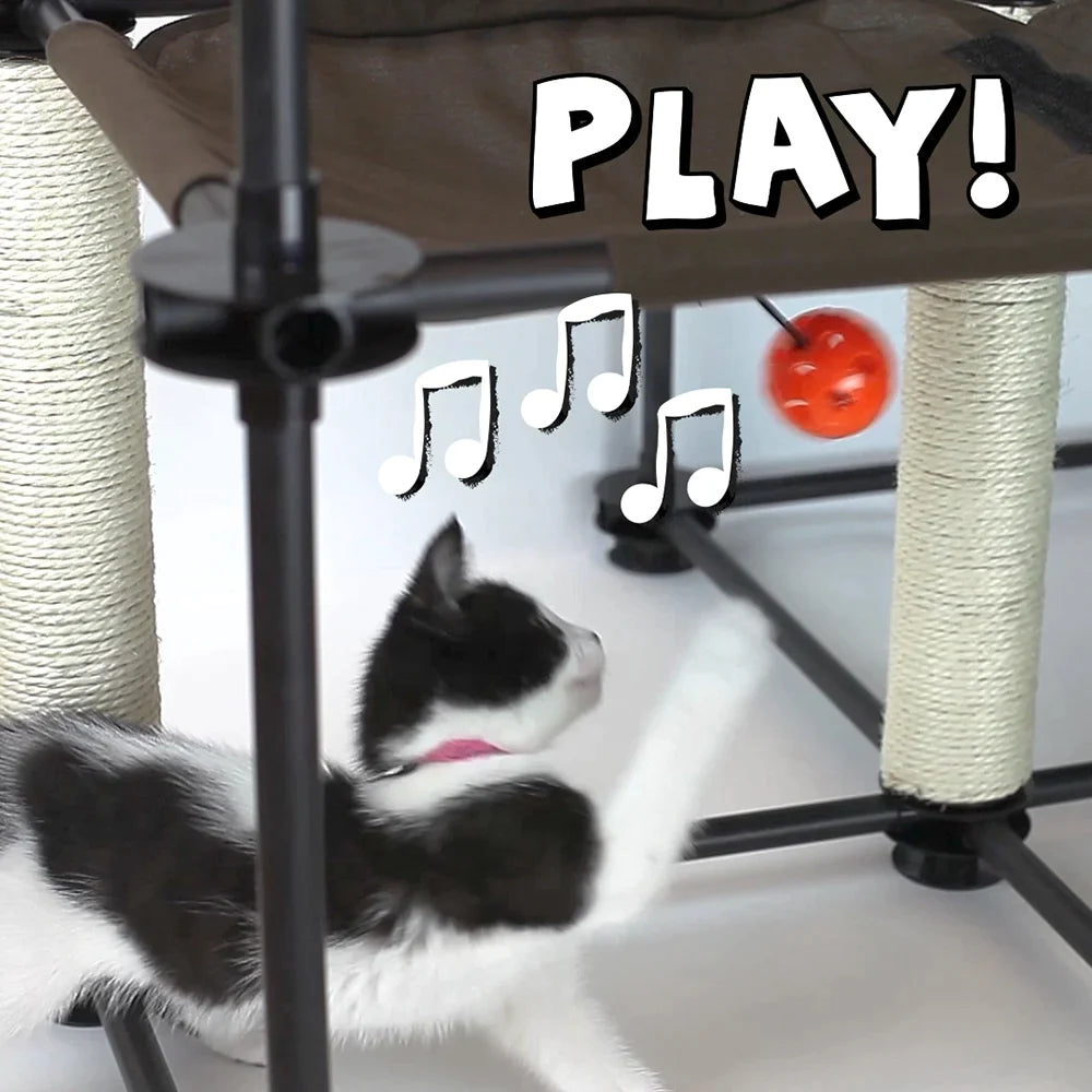 Indoor Mega Cat Scratcher Tower