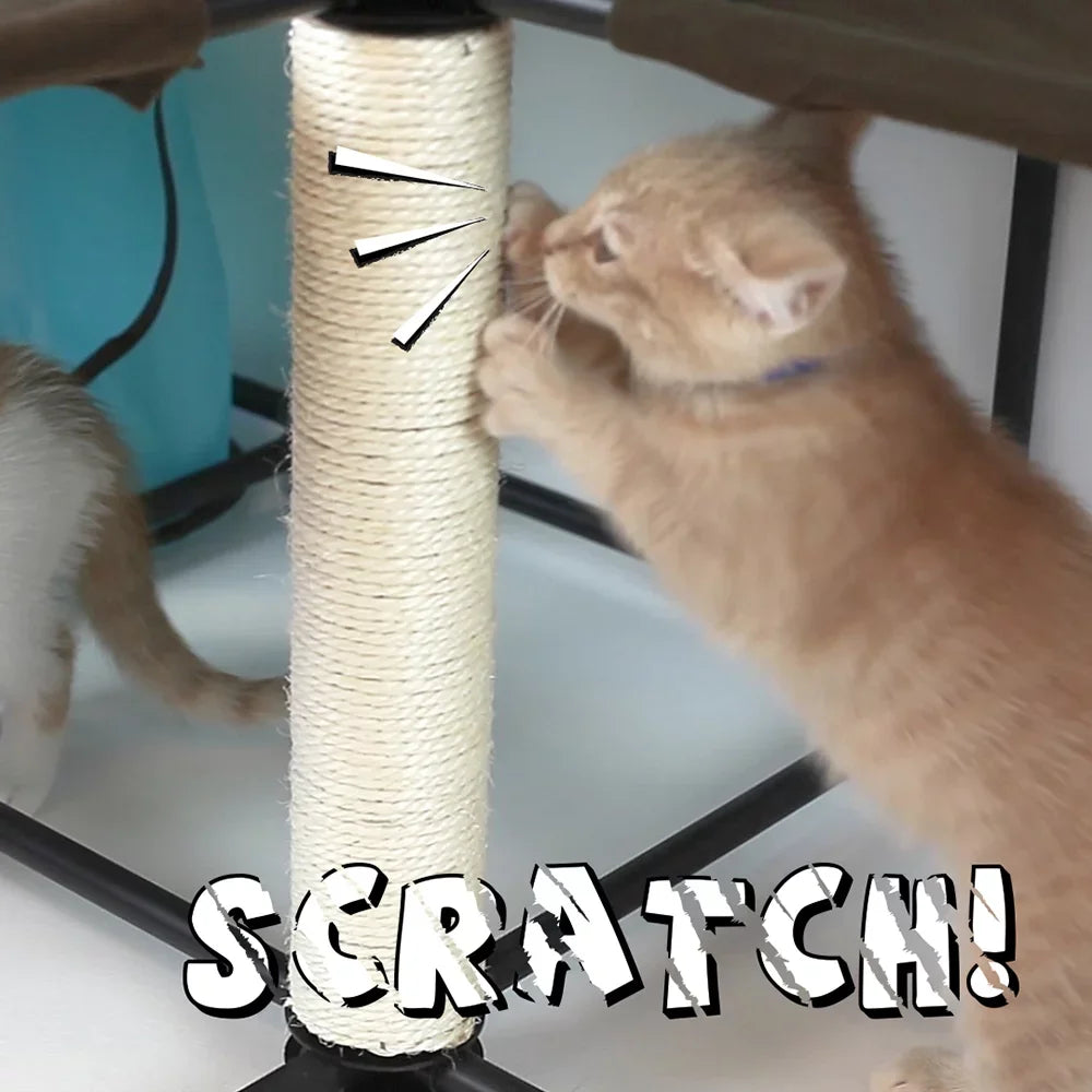 Indoor Mega Cat Scratcher Tower