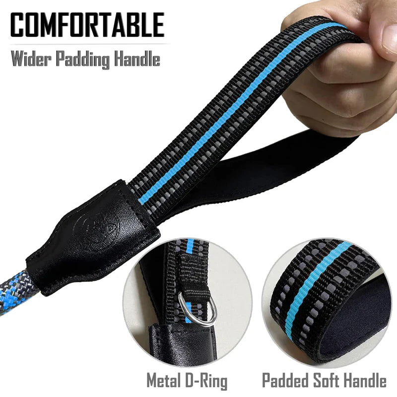 Reflective Heavy Duty Short Dog Rope