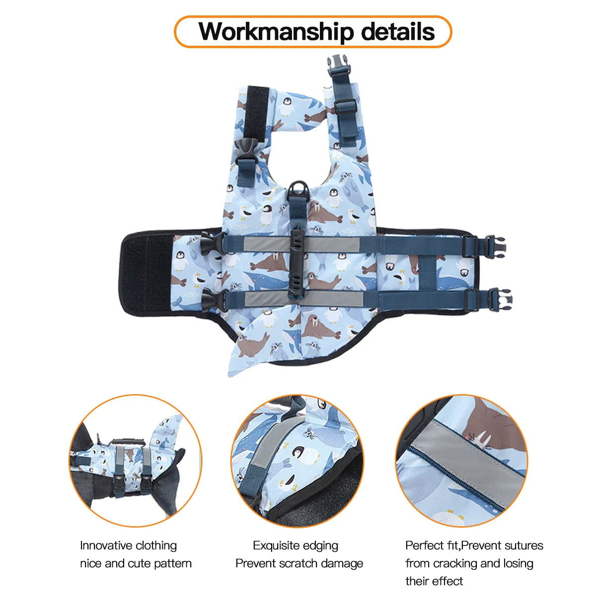 High Buoyancy Dog Life Jackets