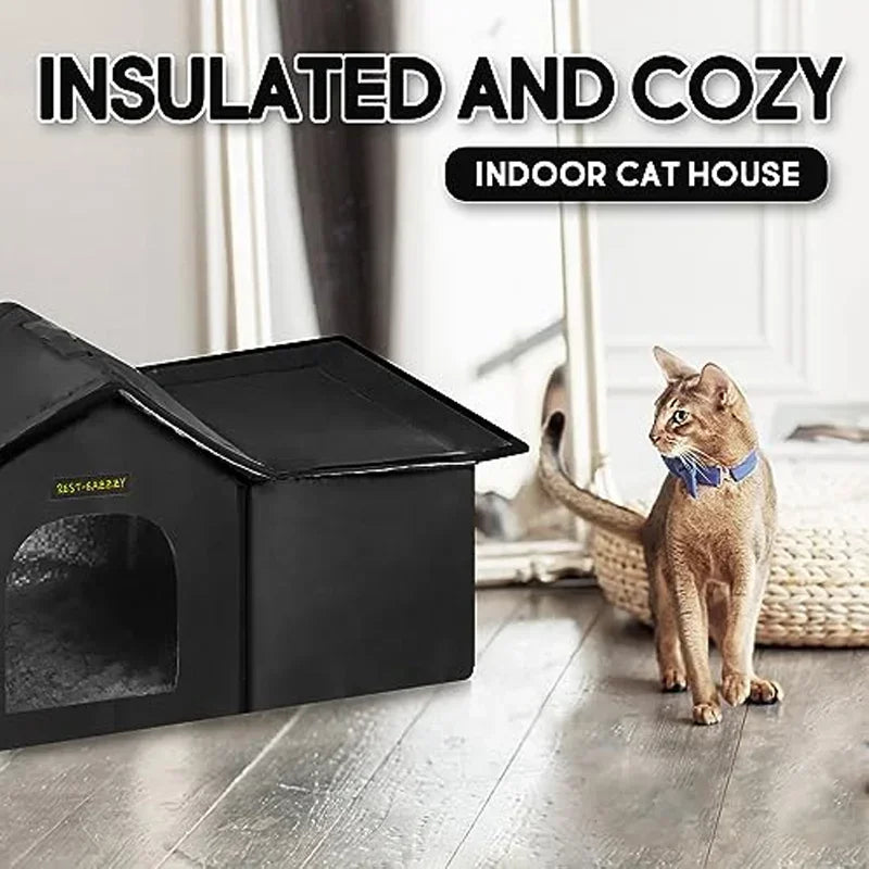 Insulated Winter Warm Cat Houses