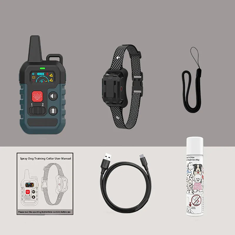 Anti Bark Dog Training Spray Collar