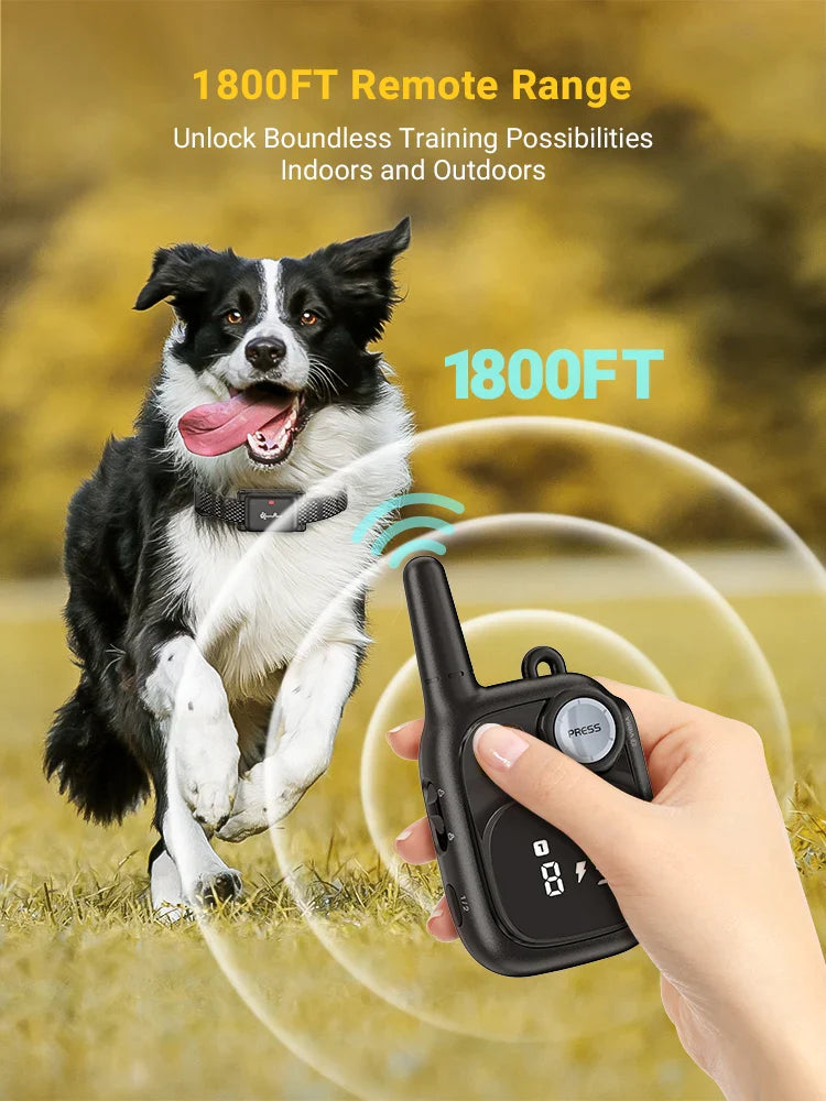 Large Sized LED Screen Dog Training Collar