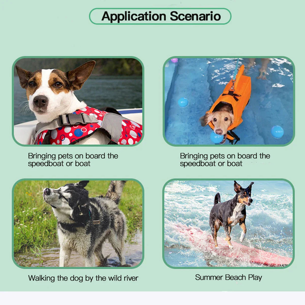 High Buoyancy Dog Life Jackets