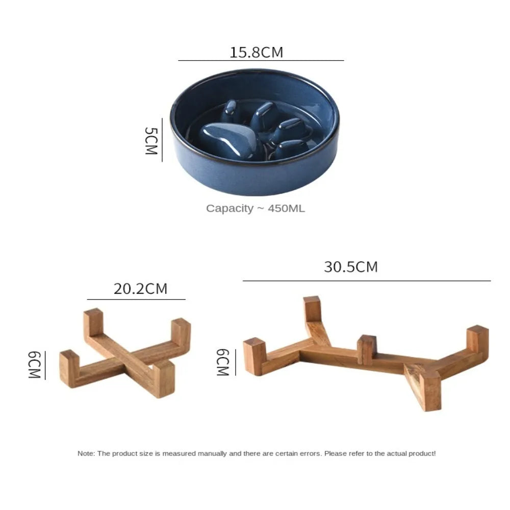 450ML Porcelain Ceramic Pet Bowl
