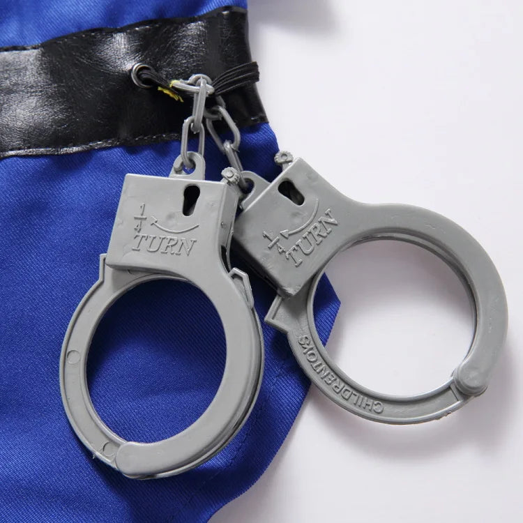Funny Halloween Cop Dog Costume