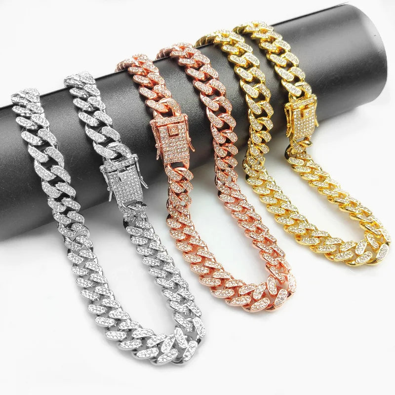 Luxury Cat Rhinestone Chain Collars
