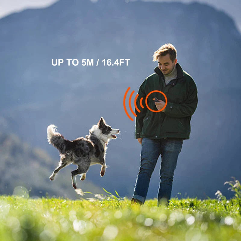 LED Rechargeable Ultrasonic Dog Repeller
