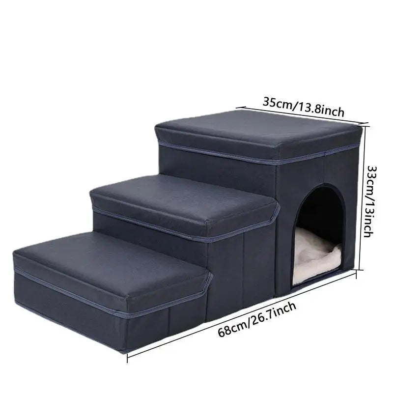 3 Steps Dog Stairs & Kennel