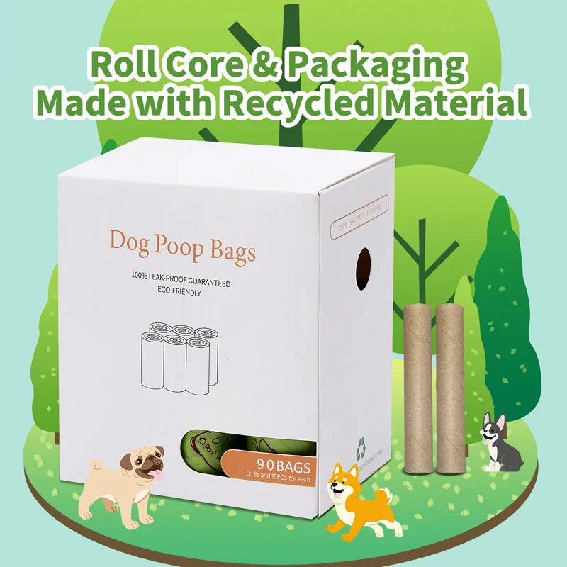 Double Seal Biodegradable Dog Poop Bags