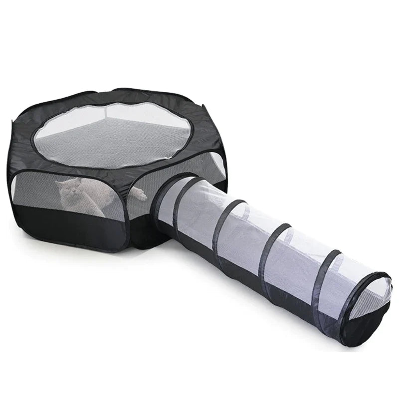 Collapsible Cat Tunnel Hideaway Tube
