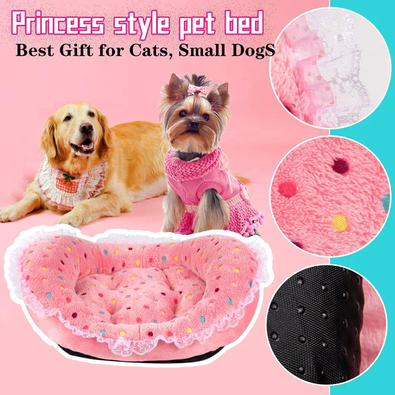 Cute Princess Style Dog Bed