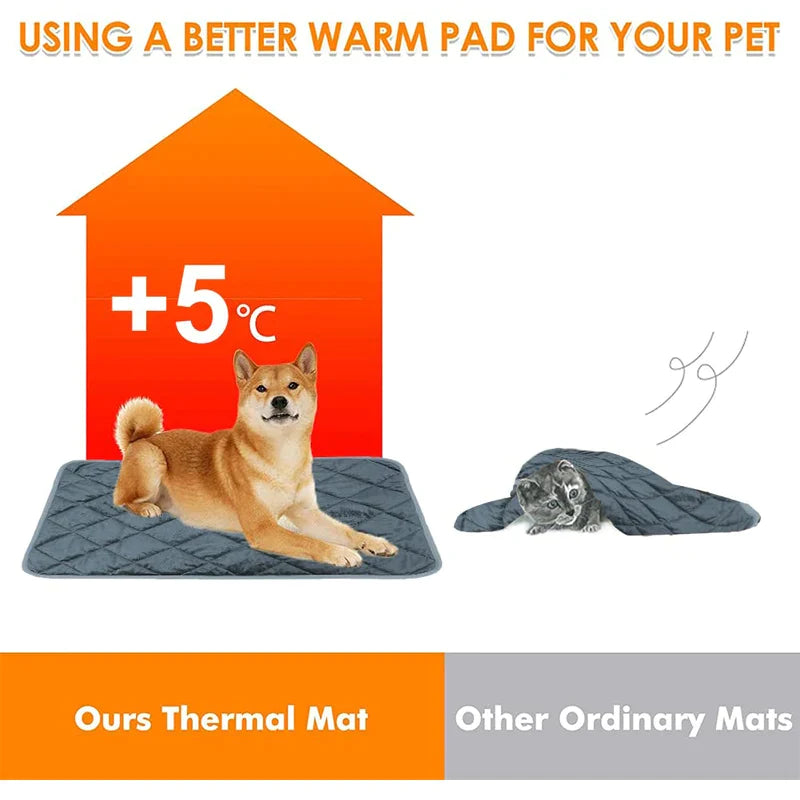 Self Heating Washable Dog Mat