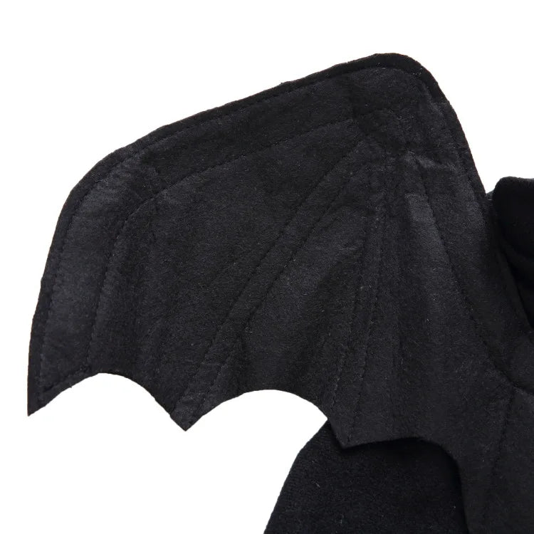 Funny Black Bat Dog Costume