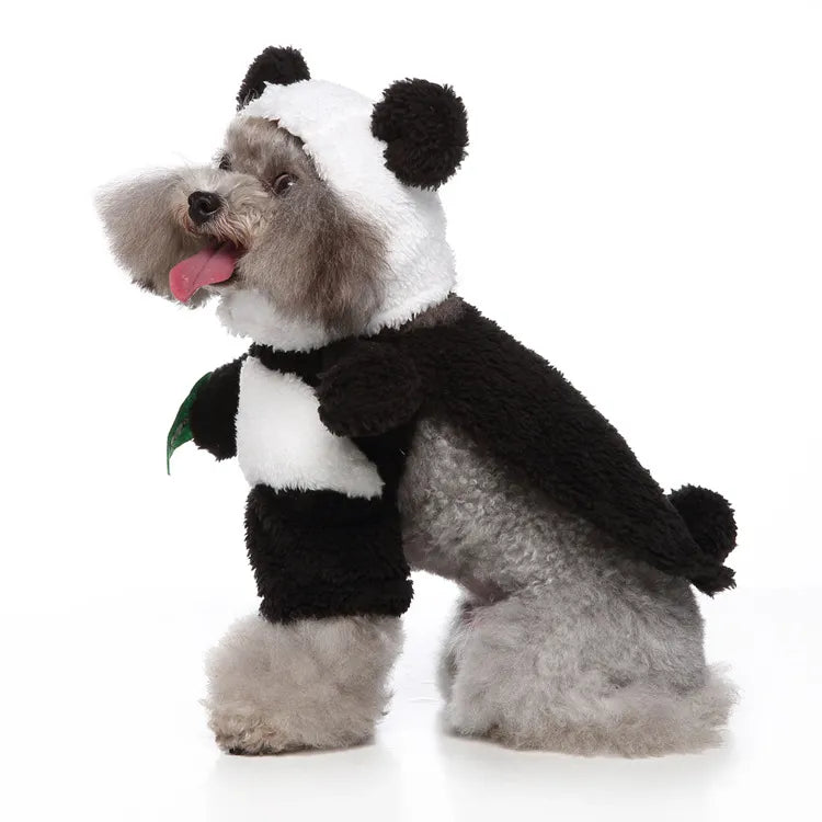 Funny Panda Bear Dog Costume
