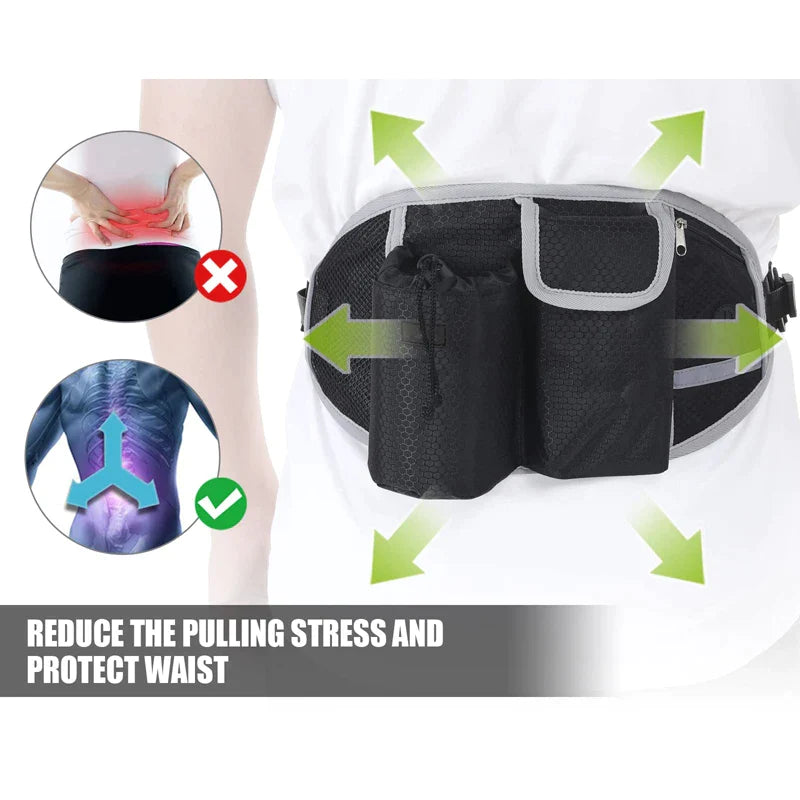 Bungees Reflective 2 Handles Dog Leash