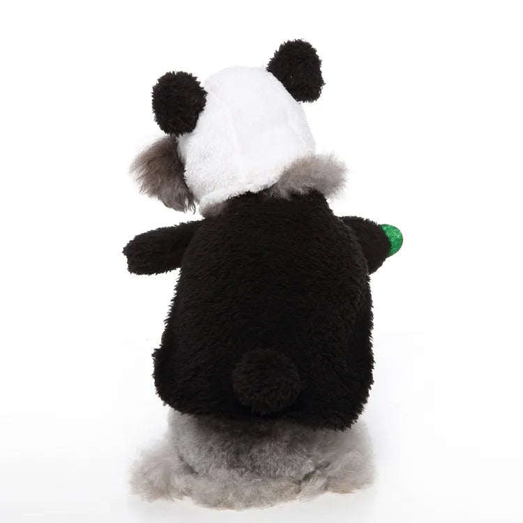 Funny Panda Bear Dog Costume
