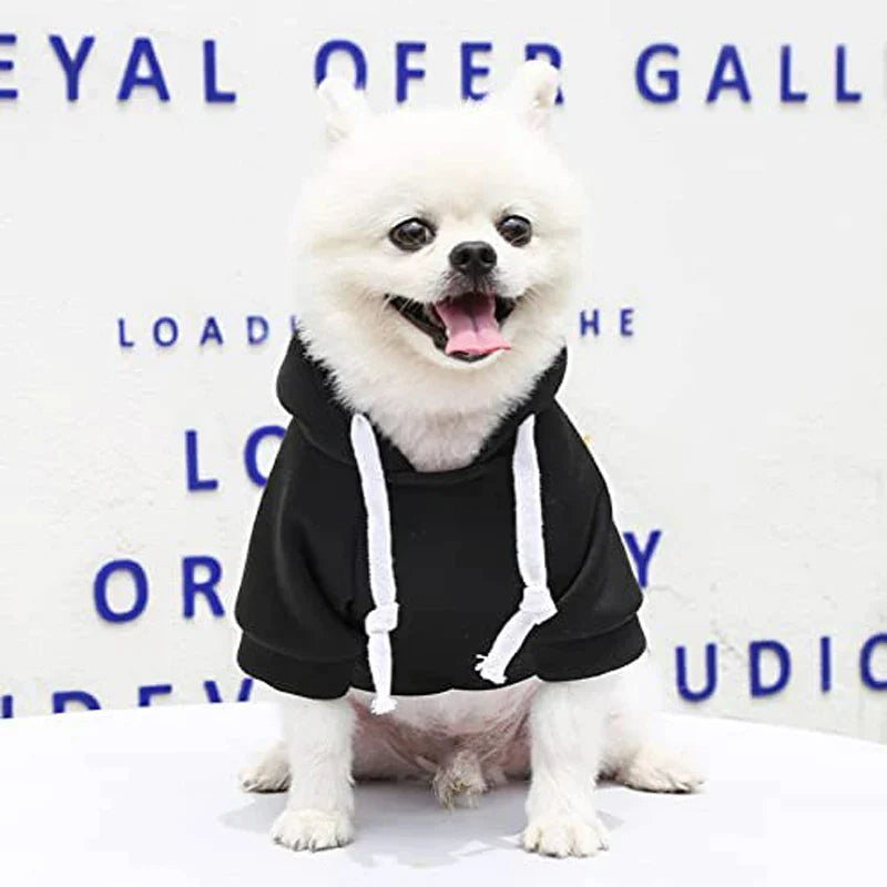 Organic Cotton Dog Hoodie Sweatshirts
