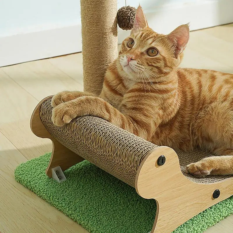 Coconut Tree Cat Scratching Post