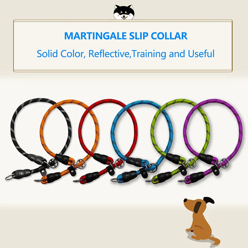 Martingale Sliding Stopper Dog Collar