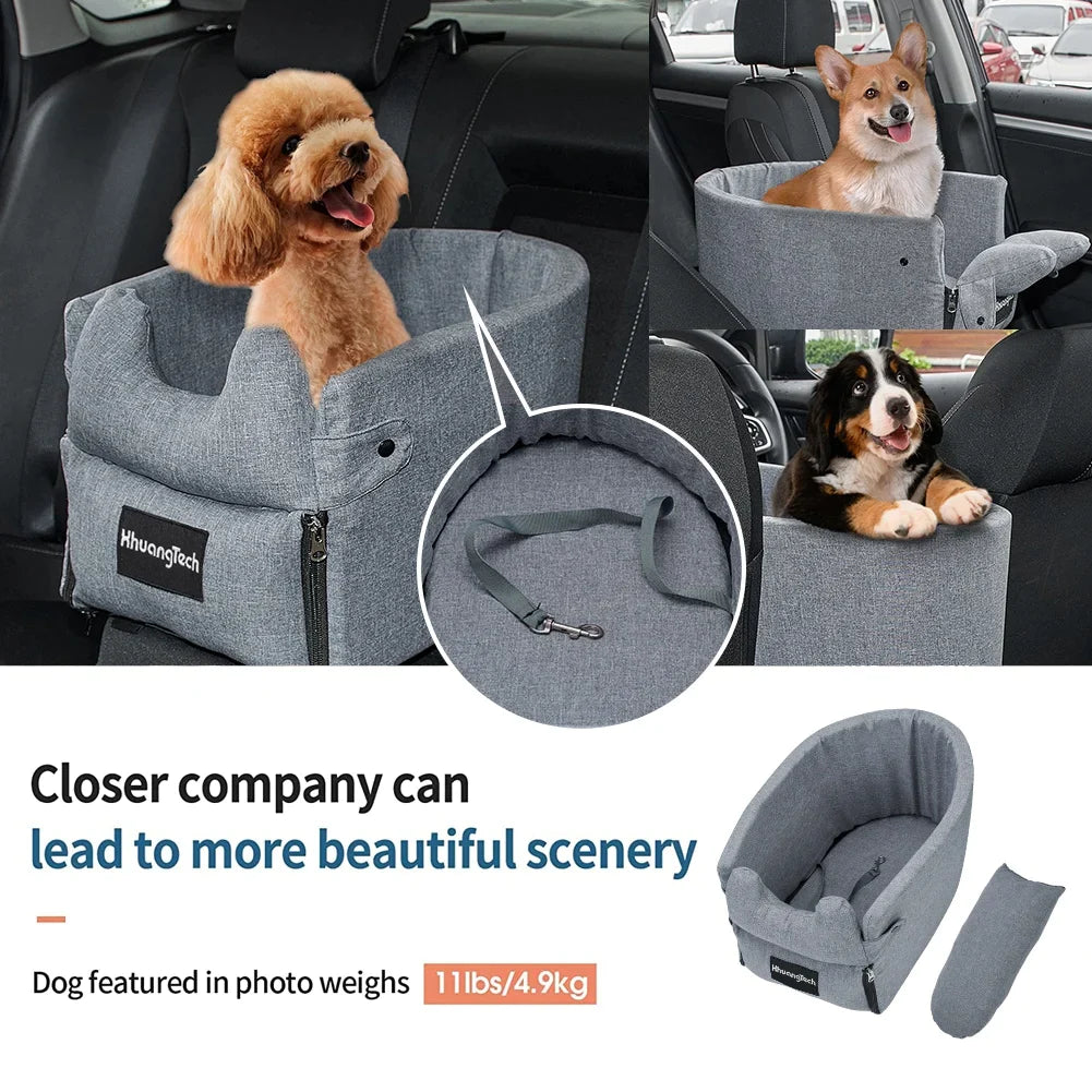 Portable Dog Car Central Console Booster