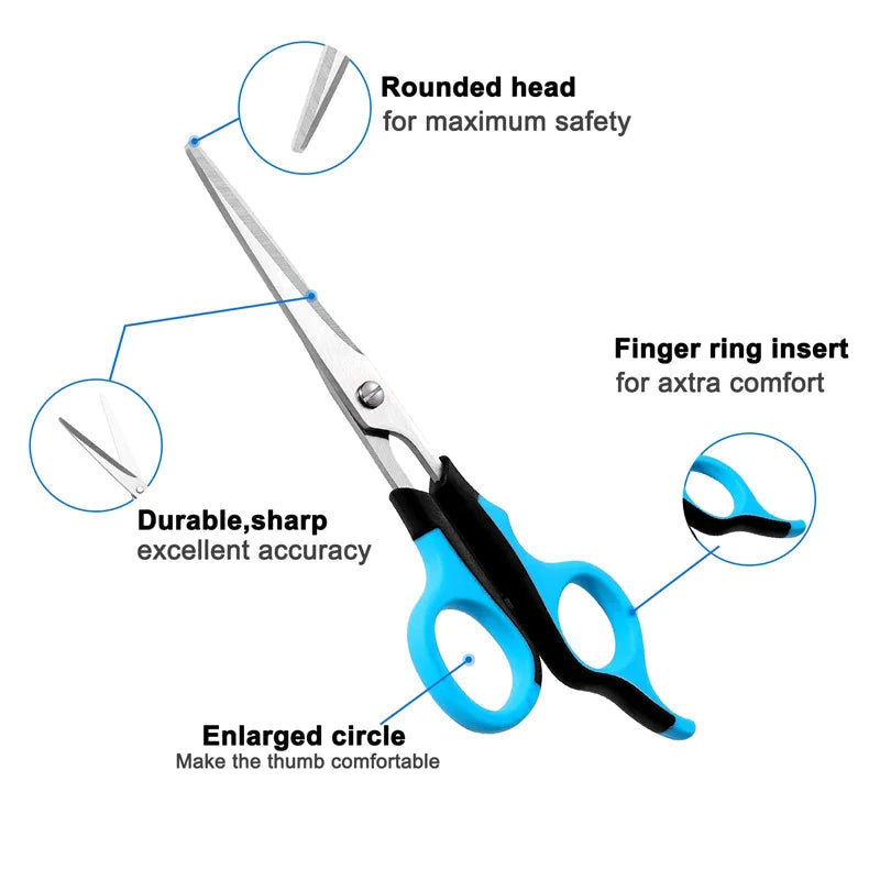 Professional Pet Grooming Scissors Set