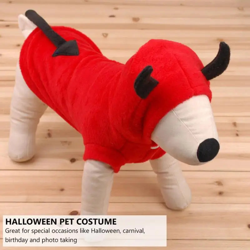 Halloween Themed Devil Dog Costume