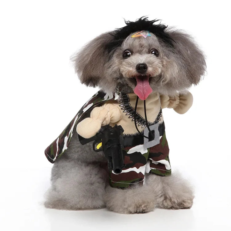 Funny Bandit Dog Costume