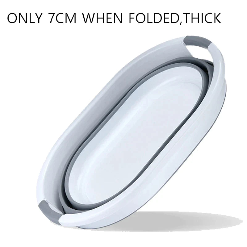 Silicone Foldable Pet Shower Bathtub