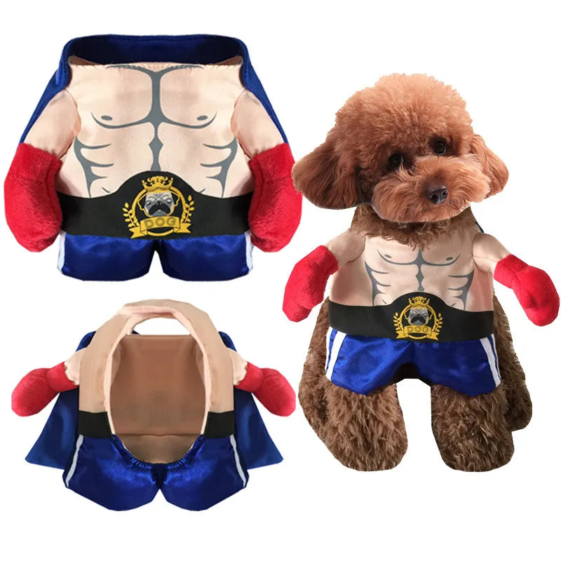 Funny Dog Cosplay Boxer Costume