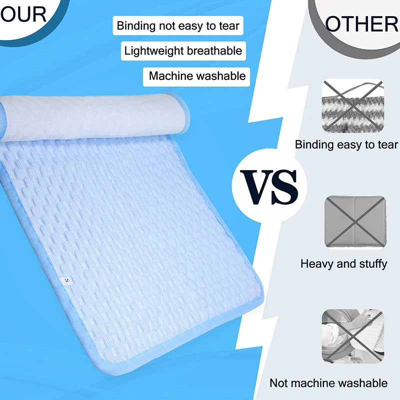 Cold Fabric Ice Silk Dog Cooling Mat