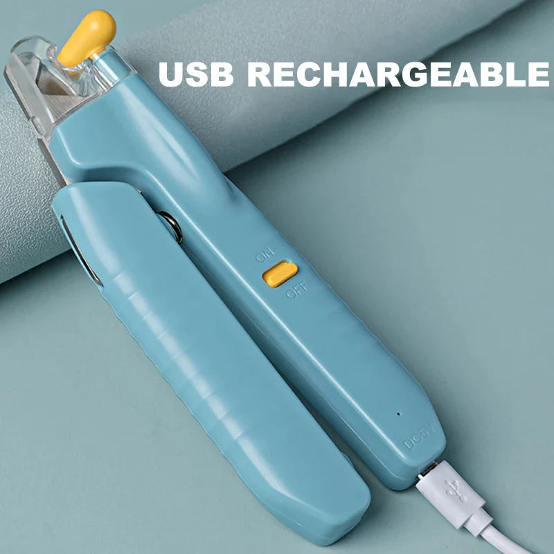 USB Rechargeable Sharp Dog Nail Clippers