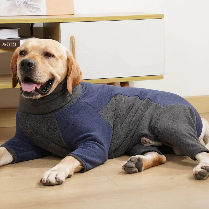 Turtleneck Adjustable Buckle Dog Jacket