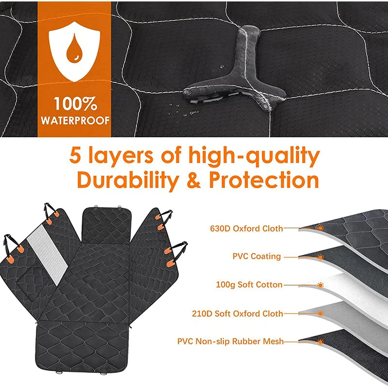 Anti-tear Mesh Window Dog Car Seat Protector
