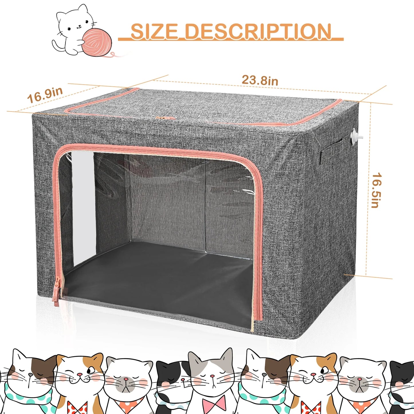 Dedicated Pet Folding Oxygen Tent