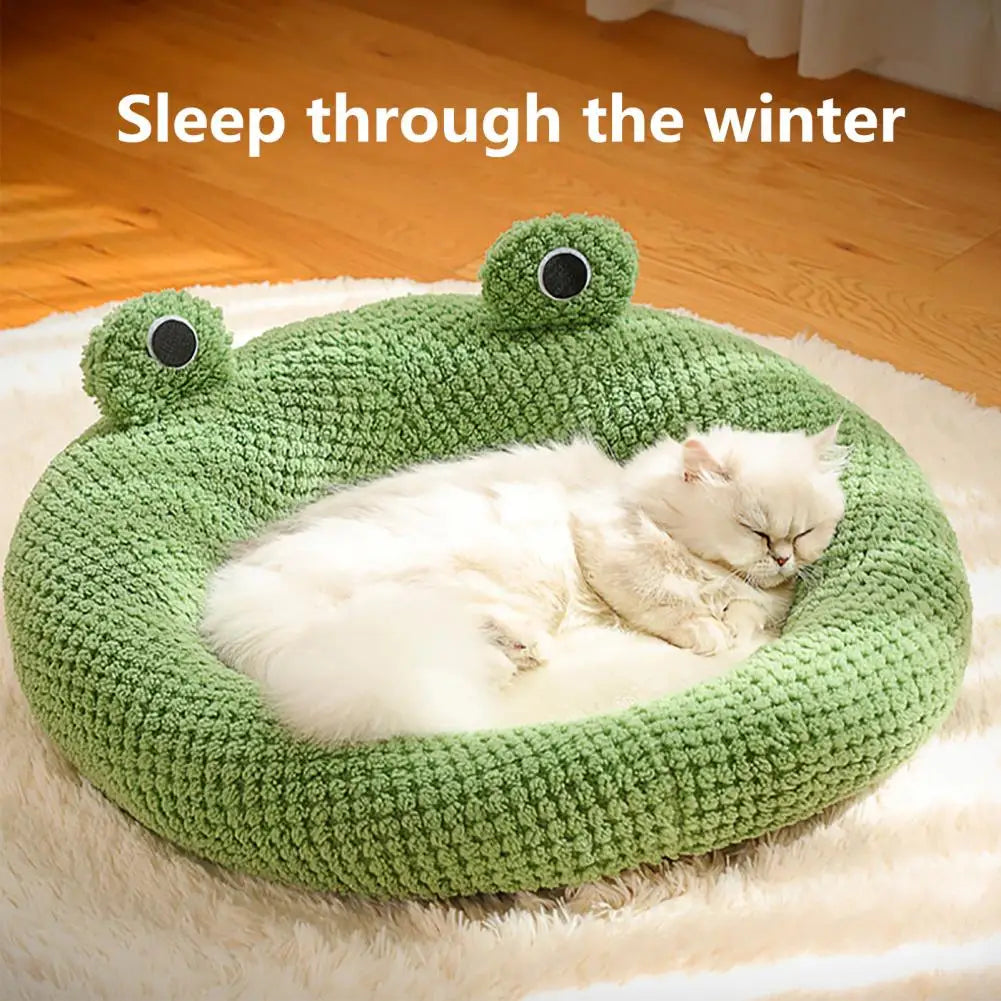 Ultra-soft Frog-shaped Pet Bed