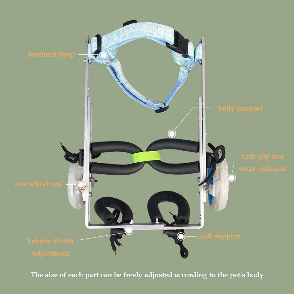 Disabled Pet Back Legs Rehabilitation Wheelchair