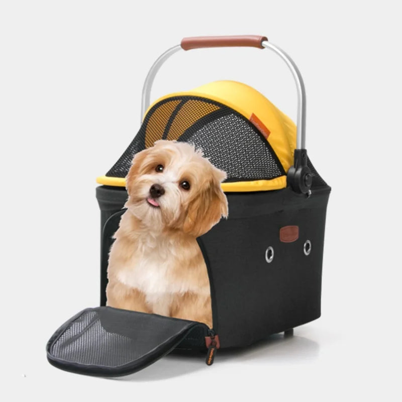 Luxury Portable Pet Car Travel Carrier