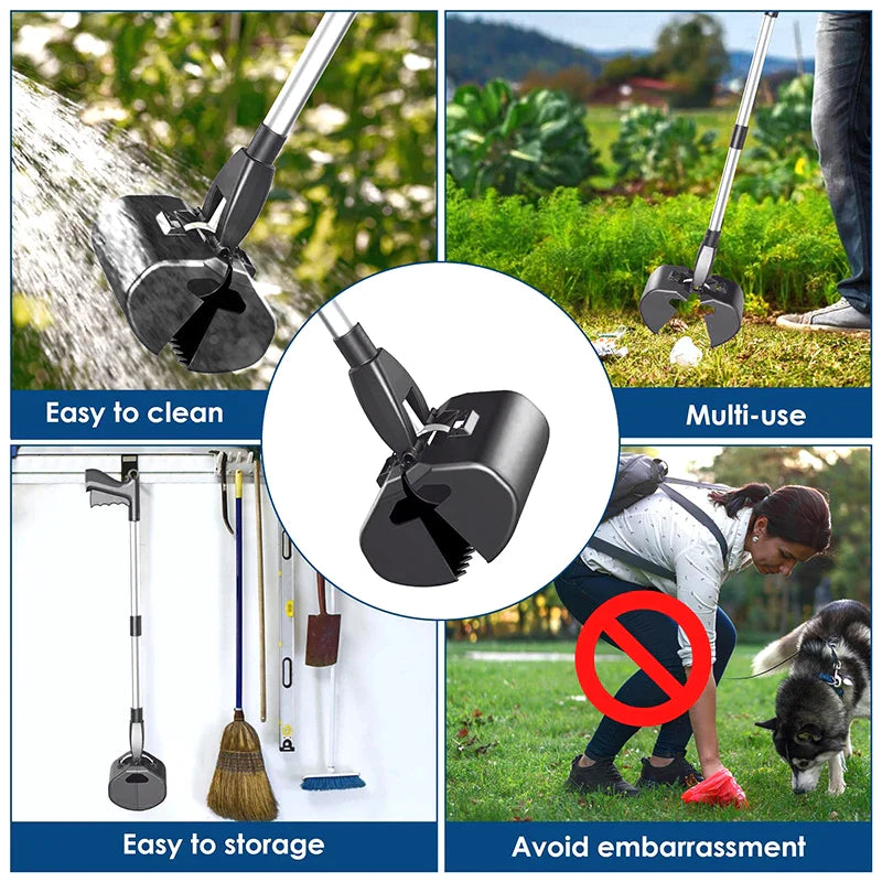 80cm Long Dog Poop Scooper