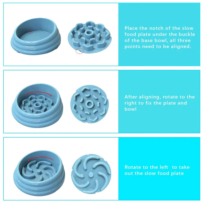 Diet Control Dog Maze Bowl