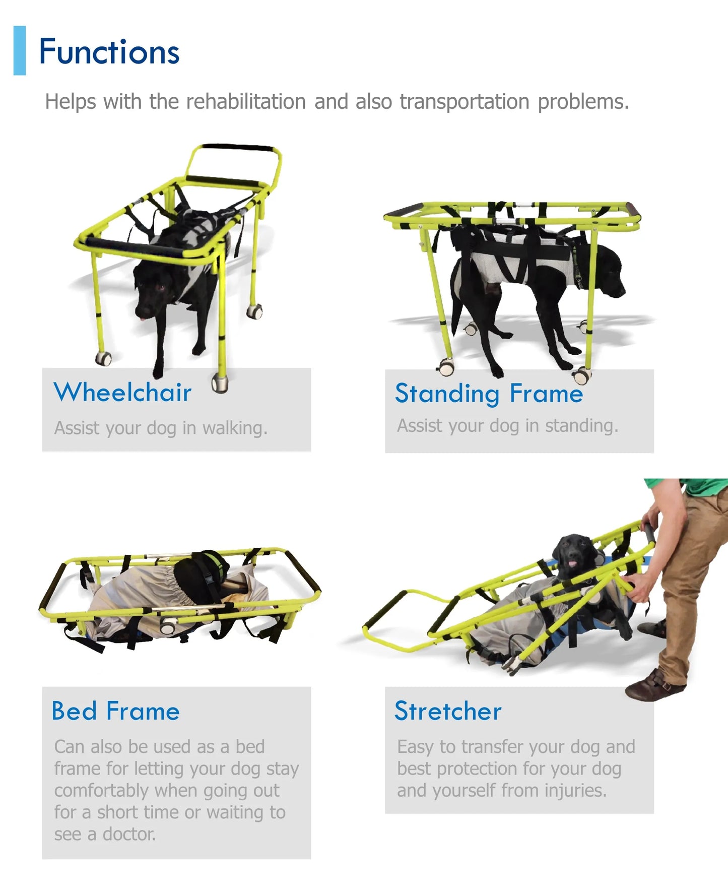 Elderly Dog Rehabilitation Wheelchair