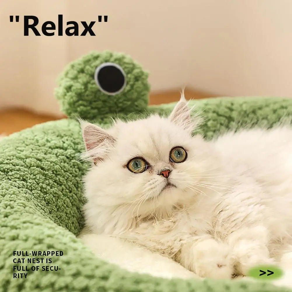 Ultra-soft Frog-shaped Pet Bed